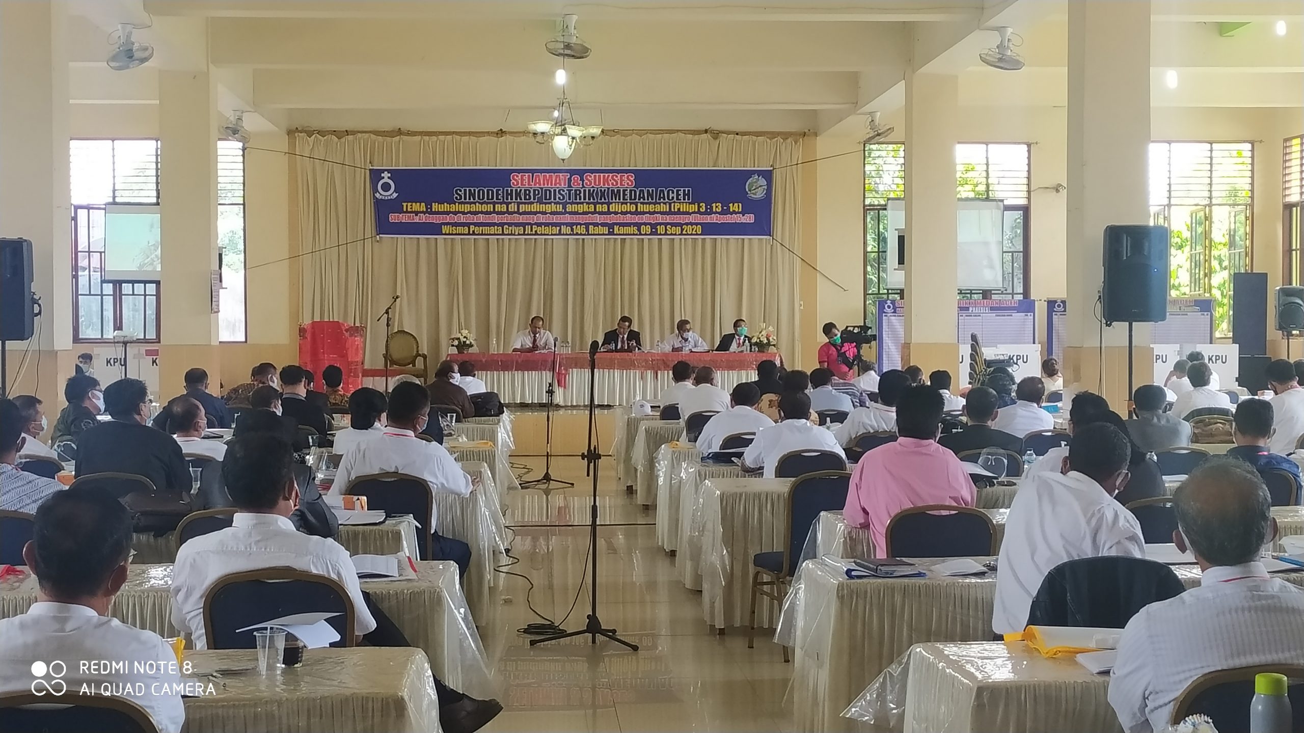 acara sinode HKBP distrik x medan aceh