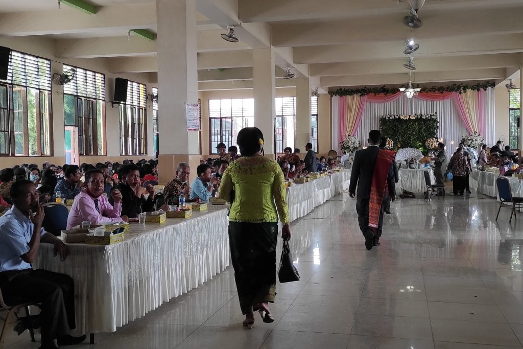acara pernikahan lantai 1