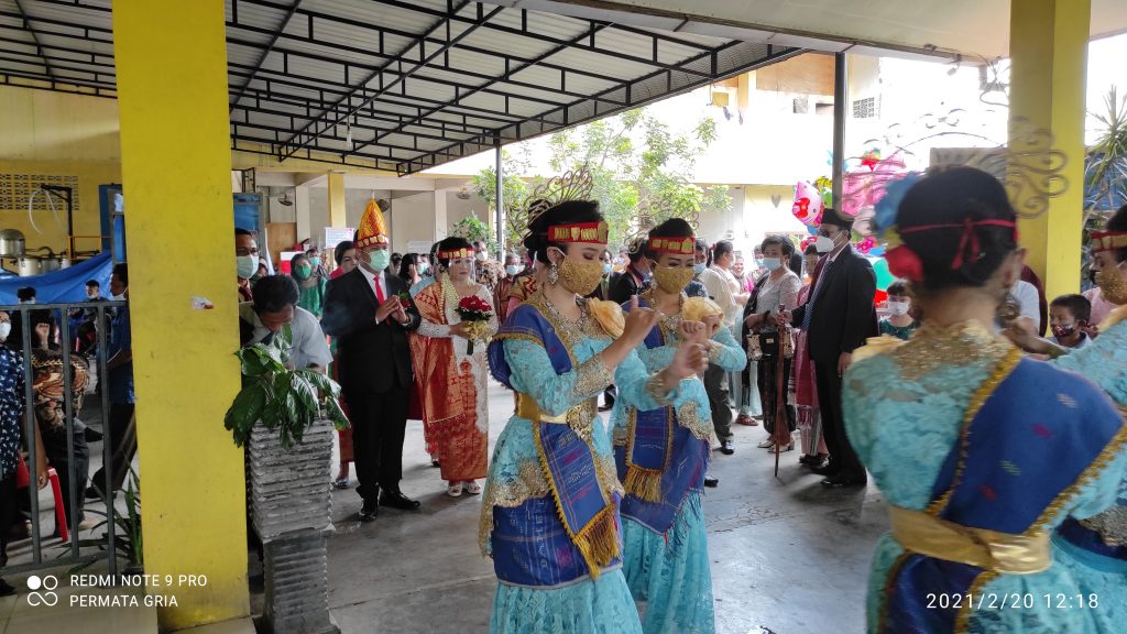 penyambutan pengantin